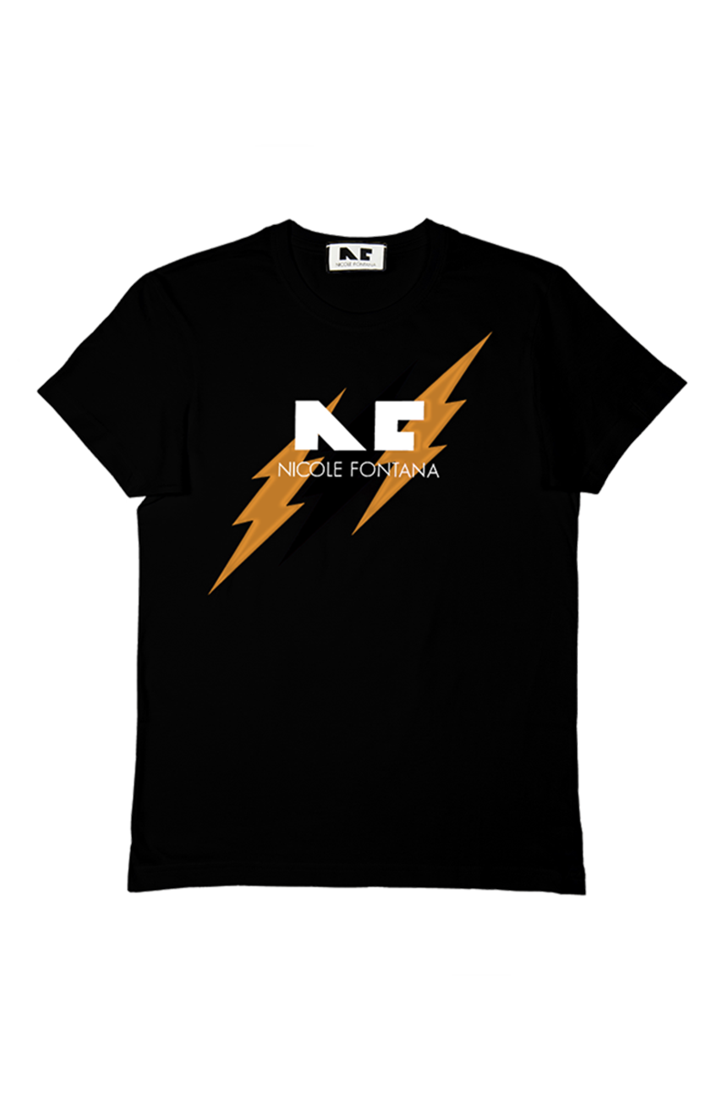 Tshirt fulmini oro fronte 1