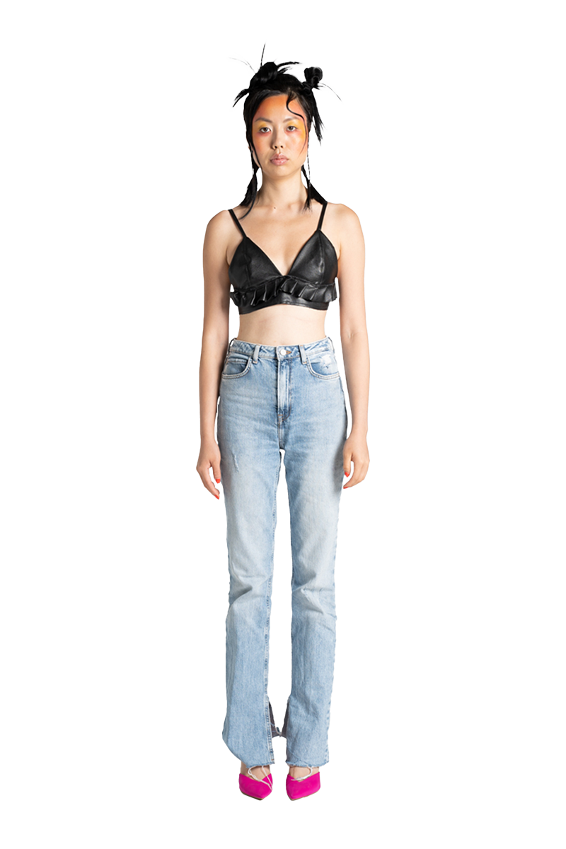 TOP IN ECOPELLE “DAISY”